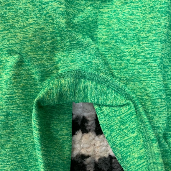 Bombshell Sportswear V back leggings in neon Miami Beach size MEDIUM - Picture 5 of 5